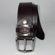Cintura In Pelle 100% Made In Italy 1578/40