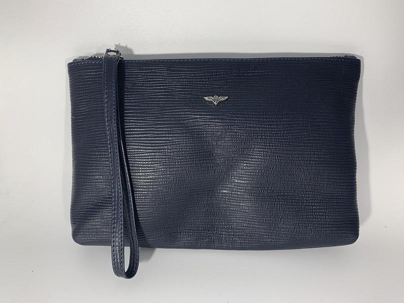pochette in pelle uomo