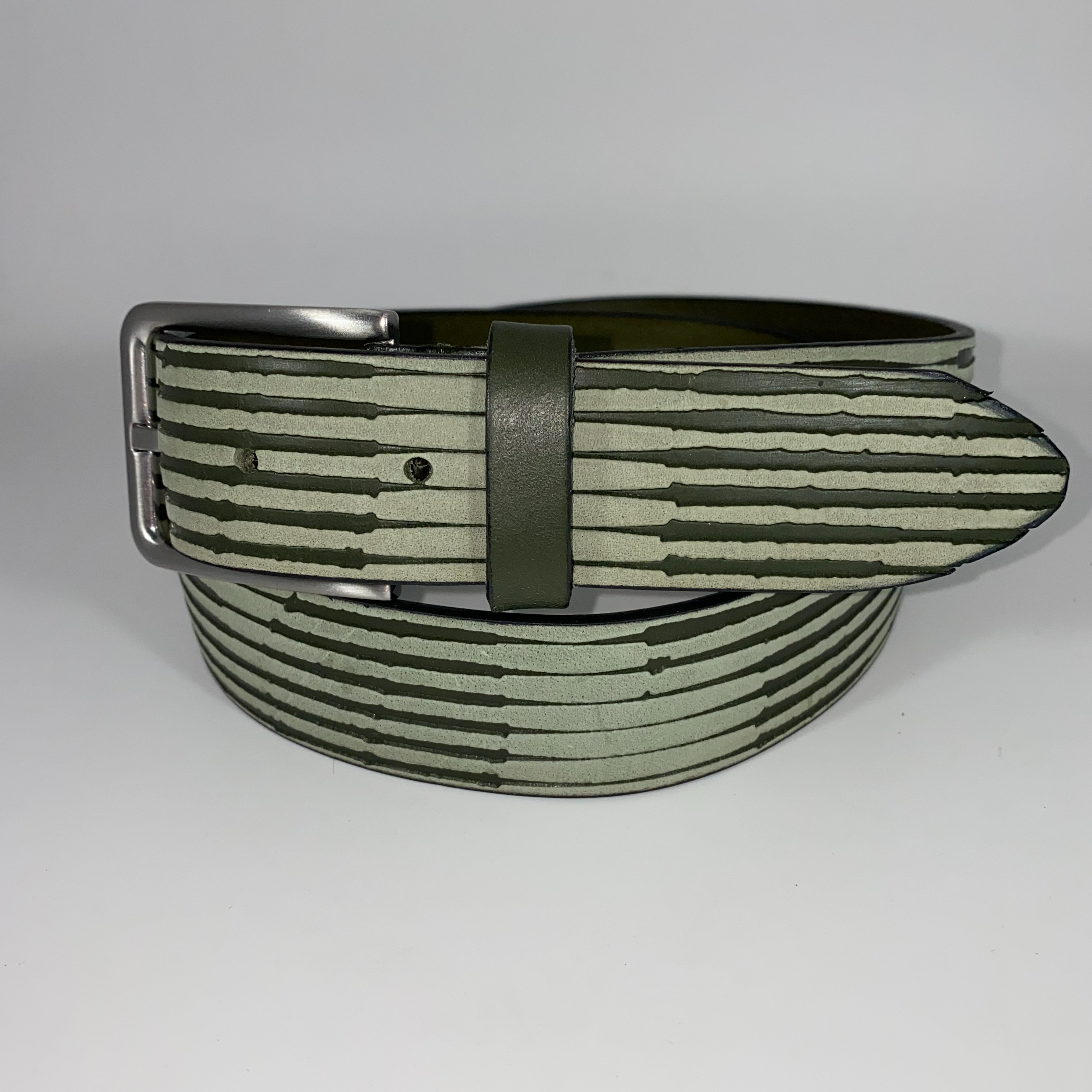Cintura In Pelle 100% Made In Italy 5300/35