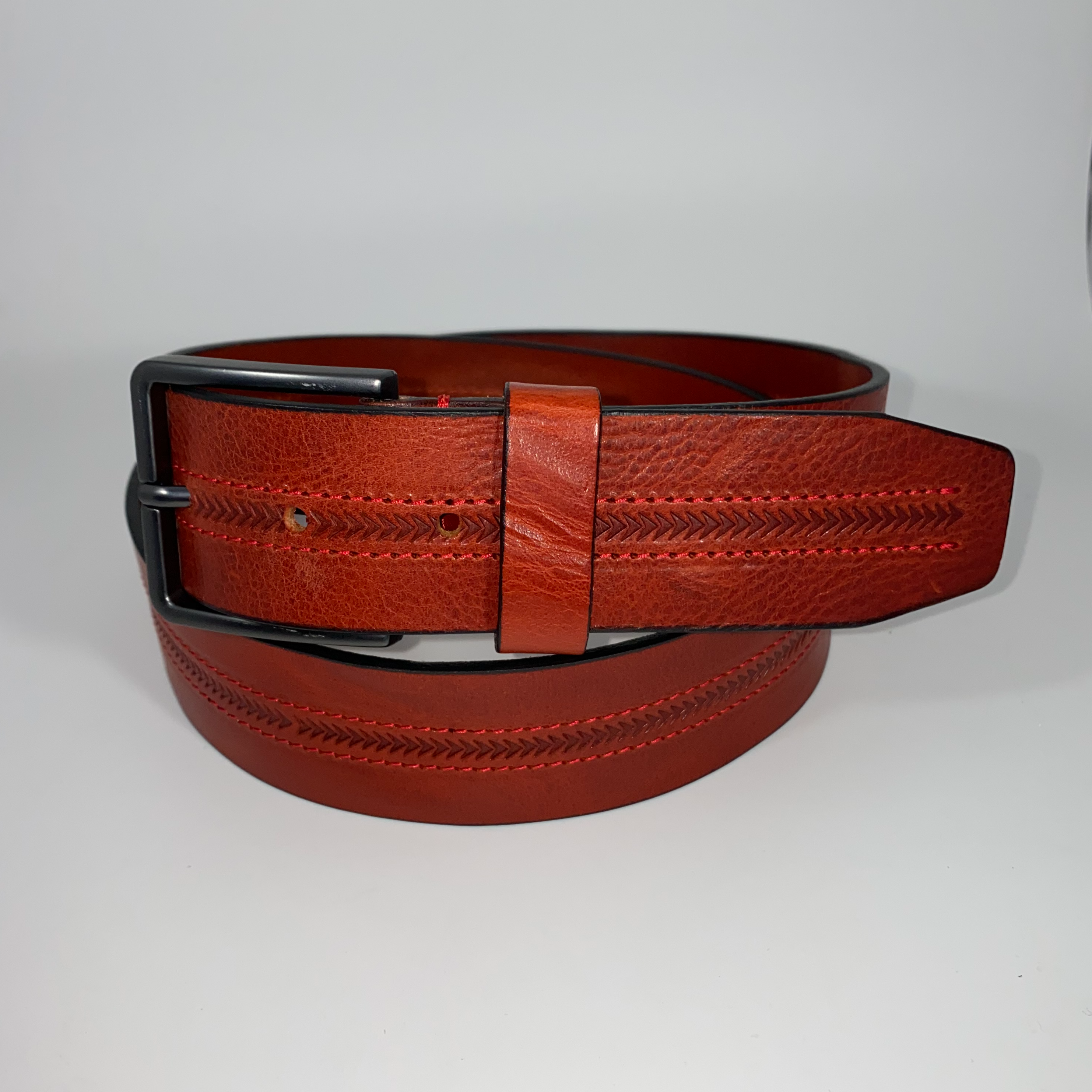 Cintura In Pelle 100% Made In Italy 5307/40