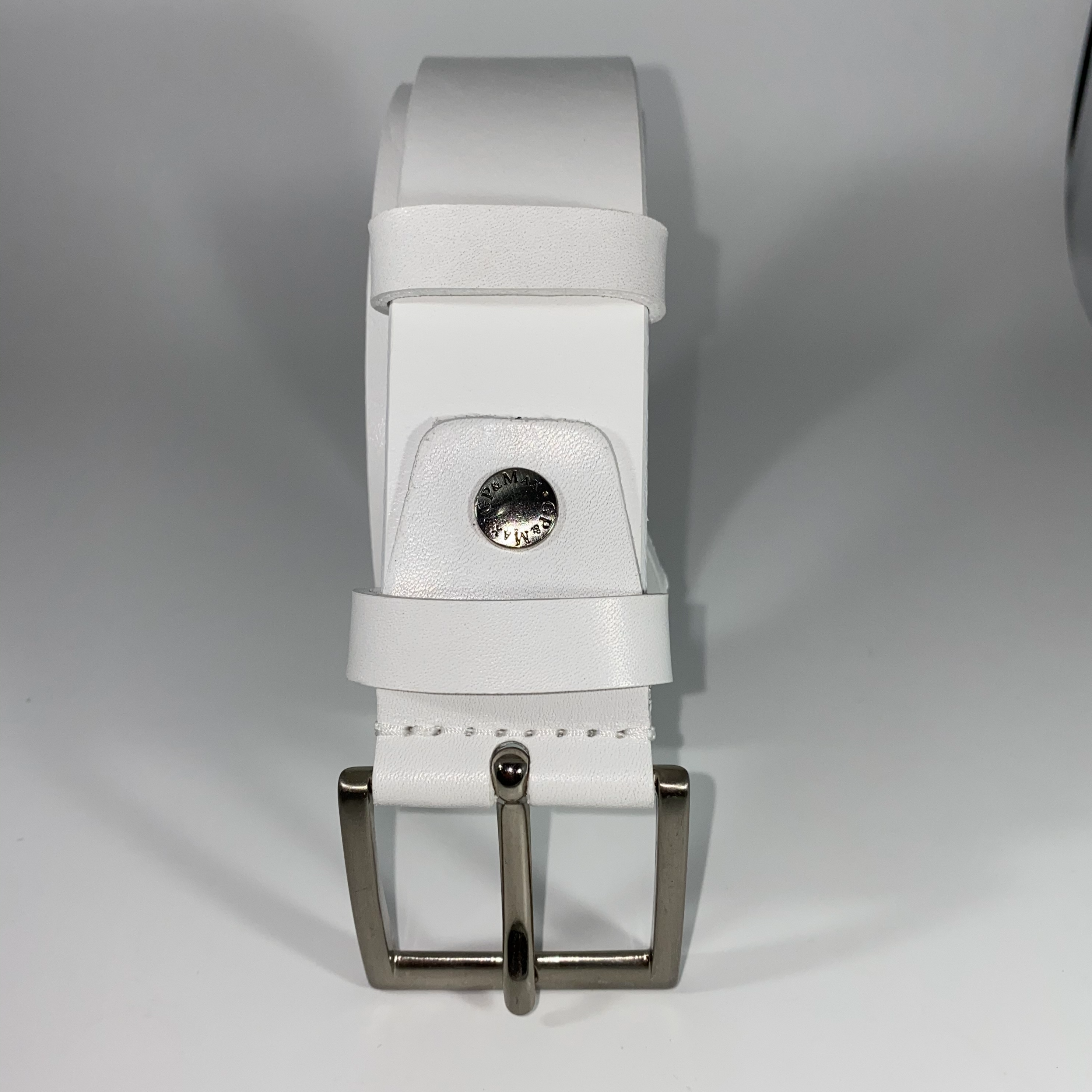 Cintura In Pelle 100% Made In Italy 1740/40