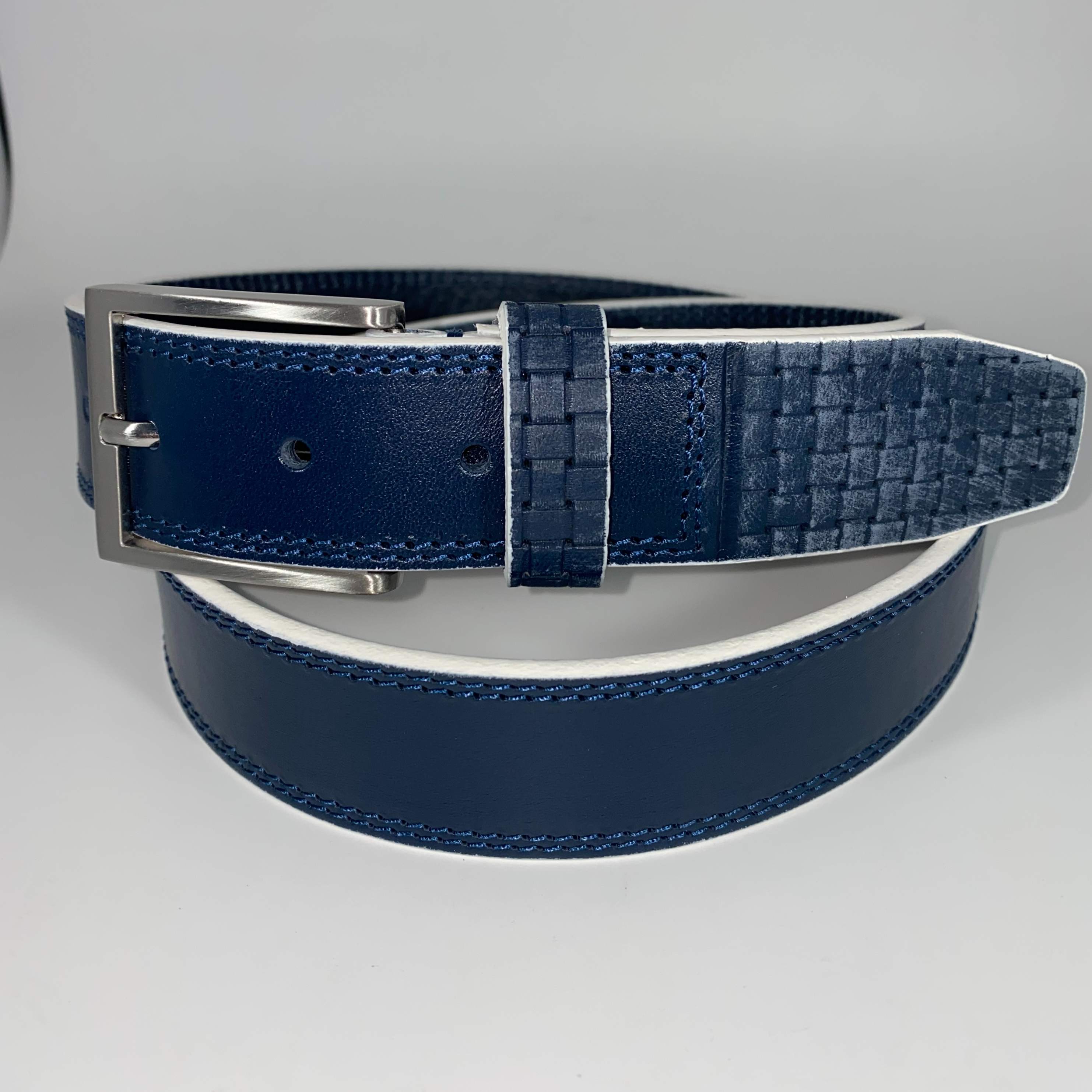 Cintura In Pelle 100% Made In Italy 5063/35