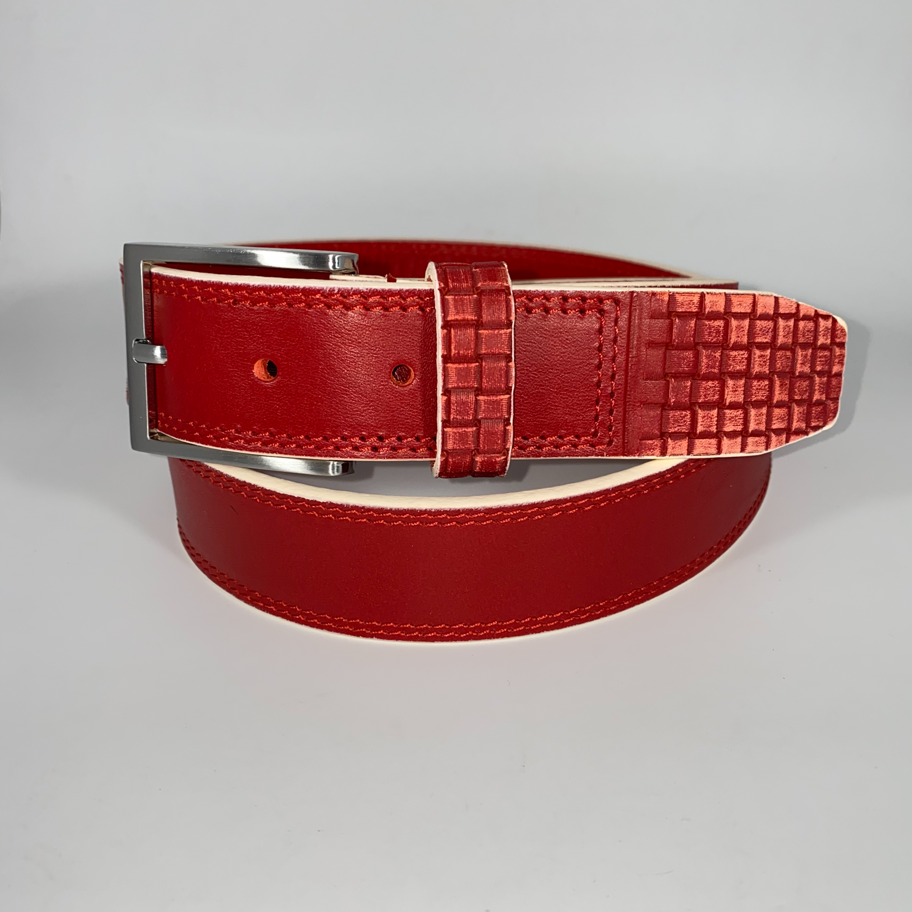 Cintura In Pelle 100% Made In Italy 5063/35