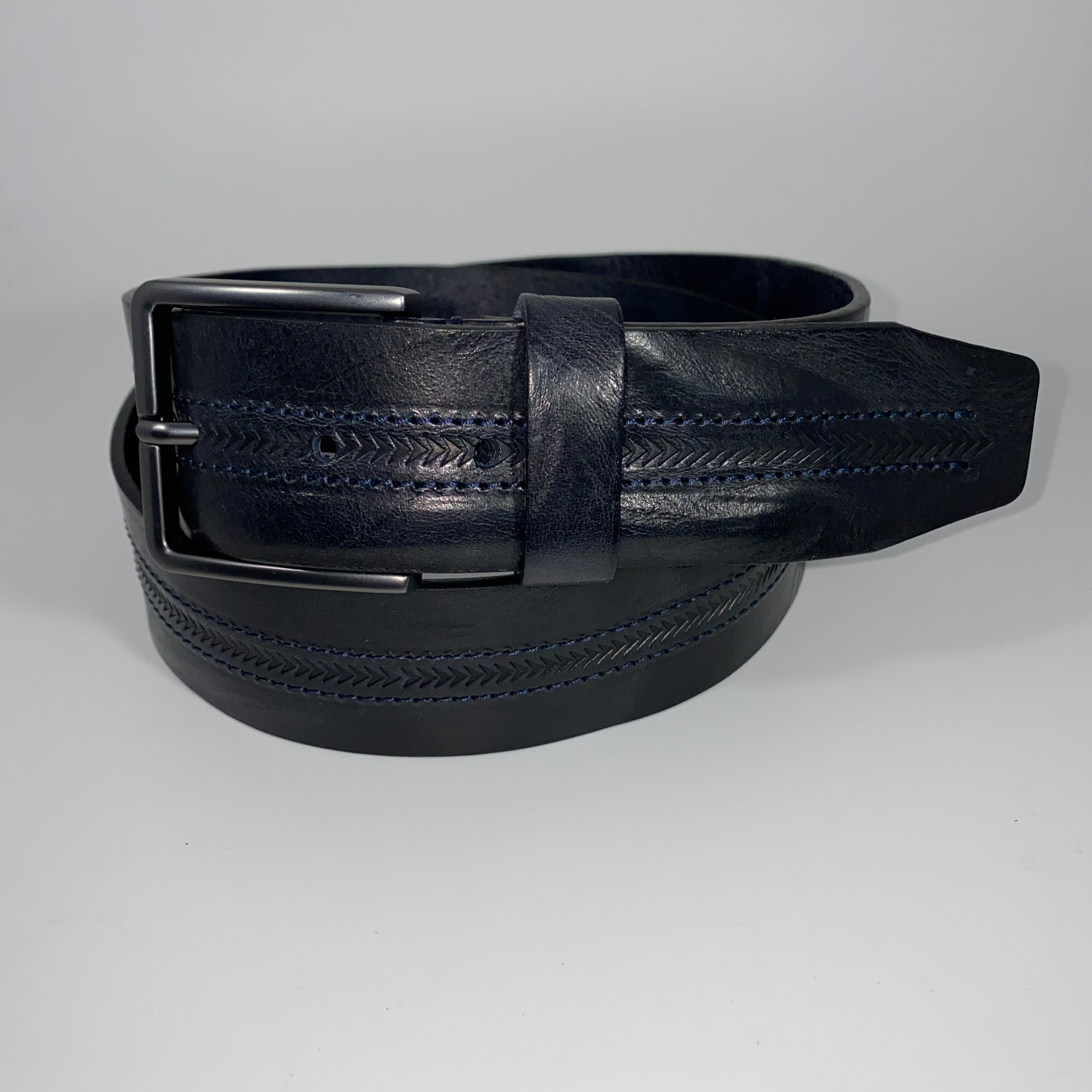 Cintura In Pelle 100% Made In Italy 5307/40