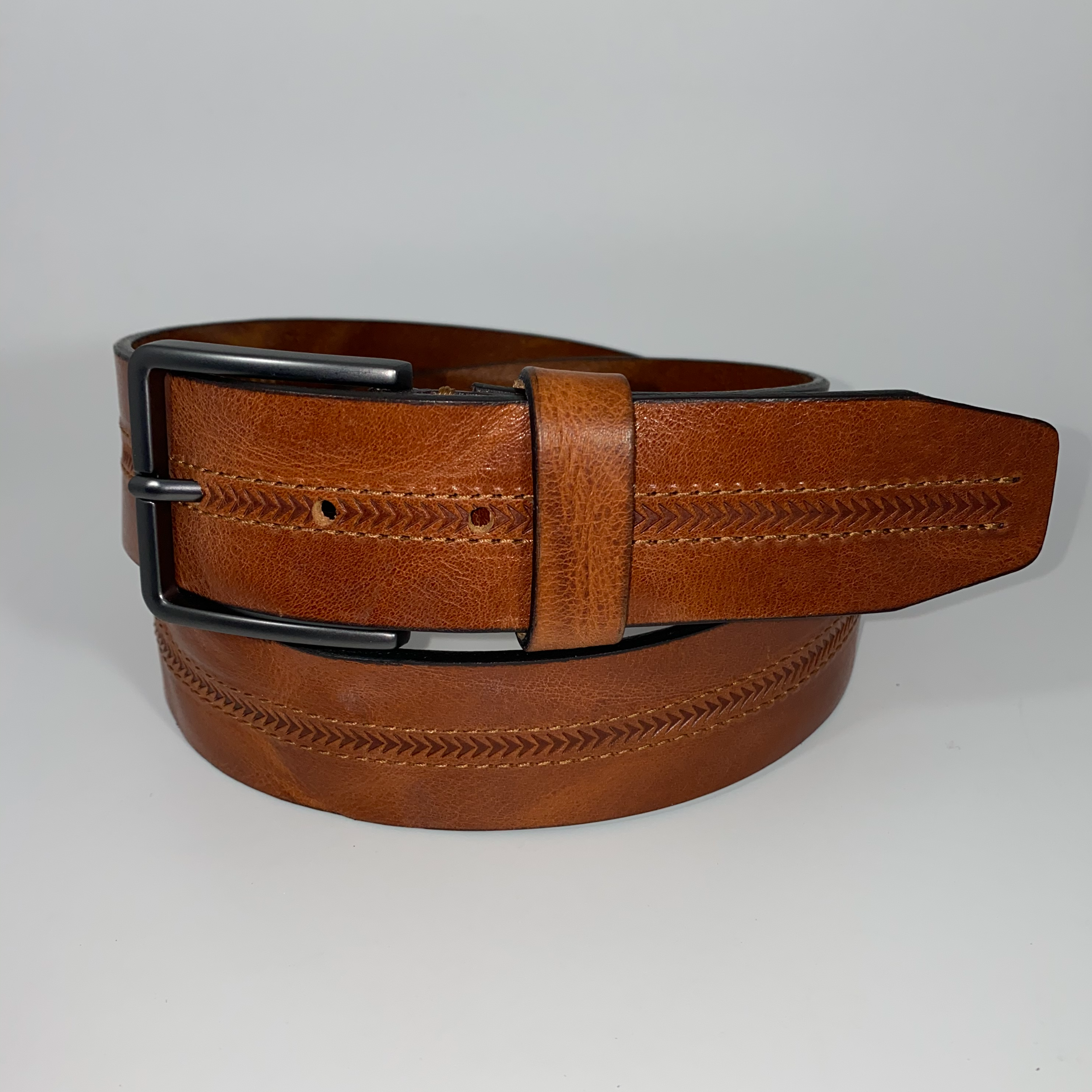 Cintura In Pelle 100% Made In Italy 5307/40