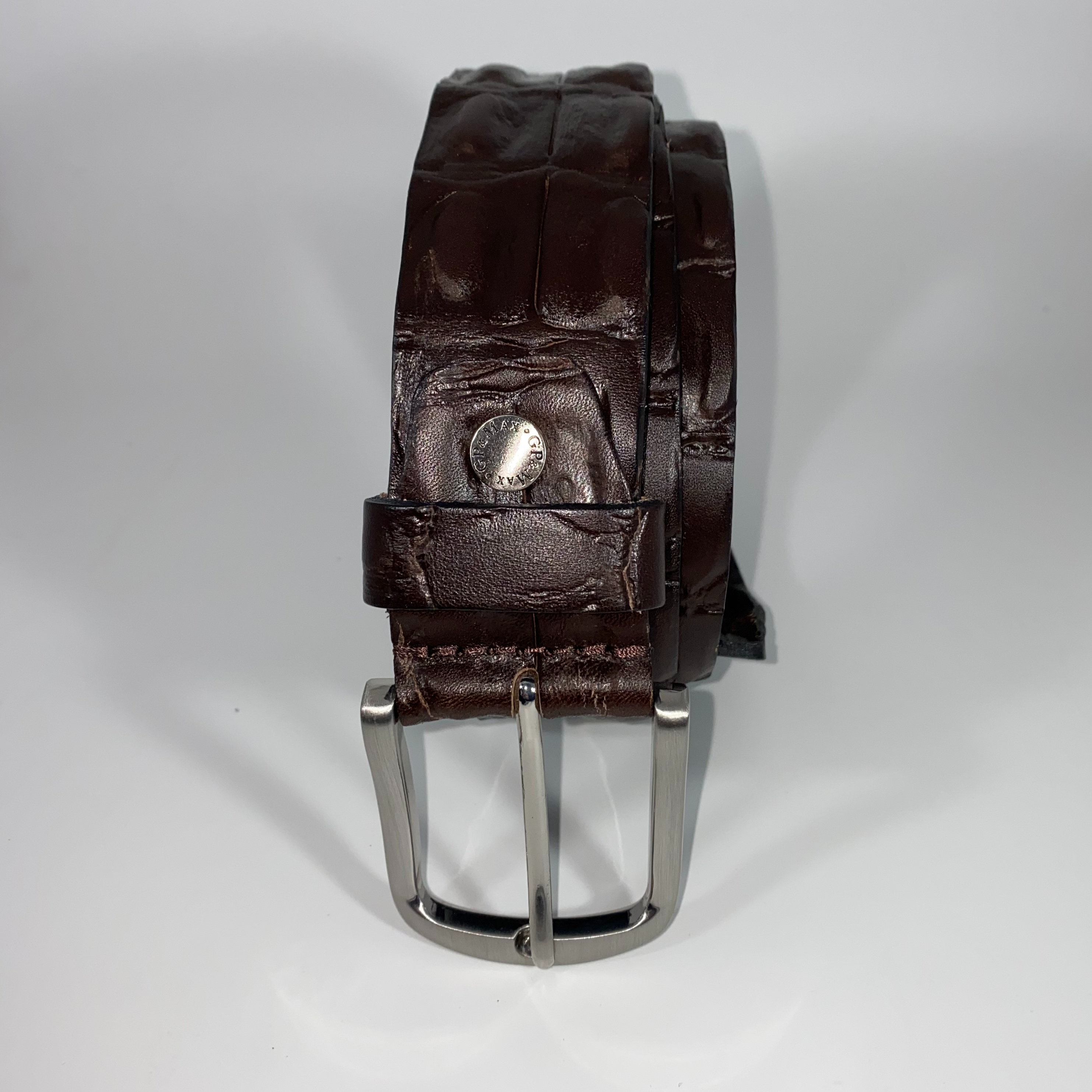 Cintura In Pelle 100% Made In Italy 4194/40