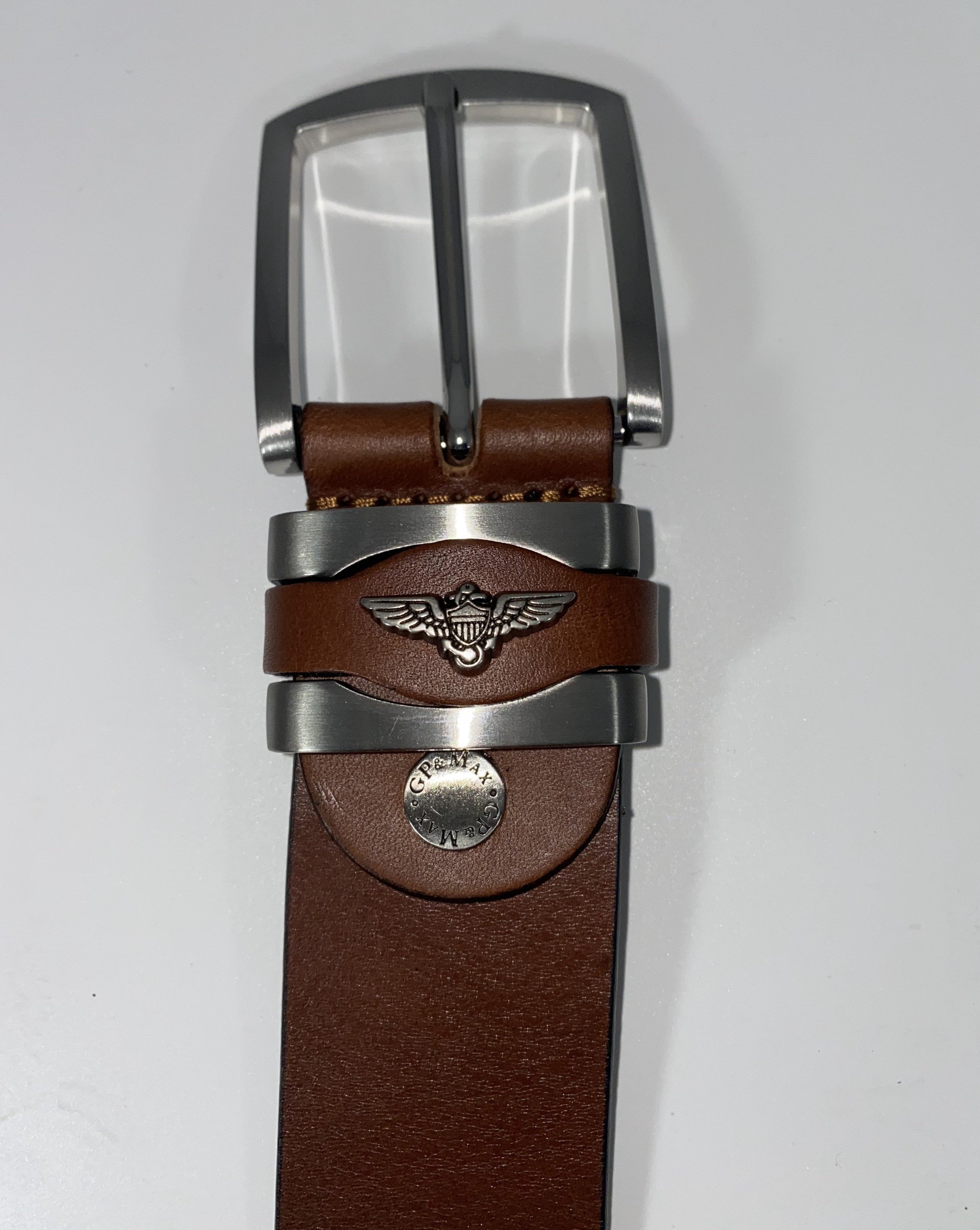 Cintura In Pelle 100% Made In Italy 1578/40