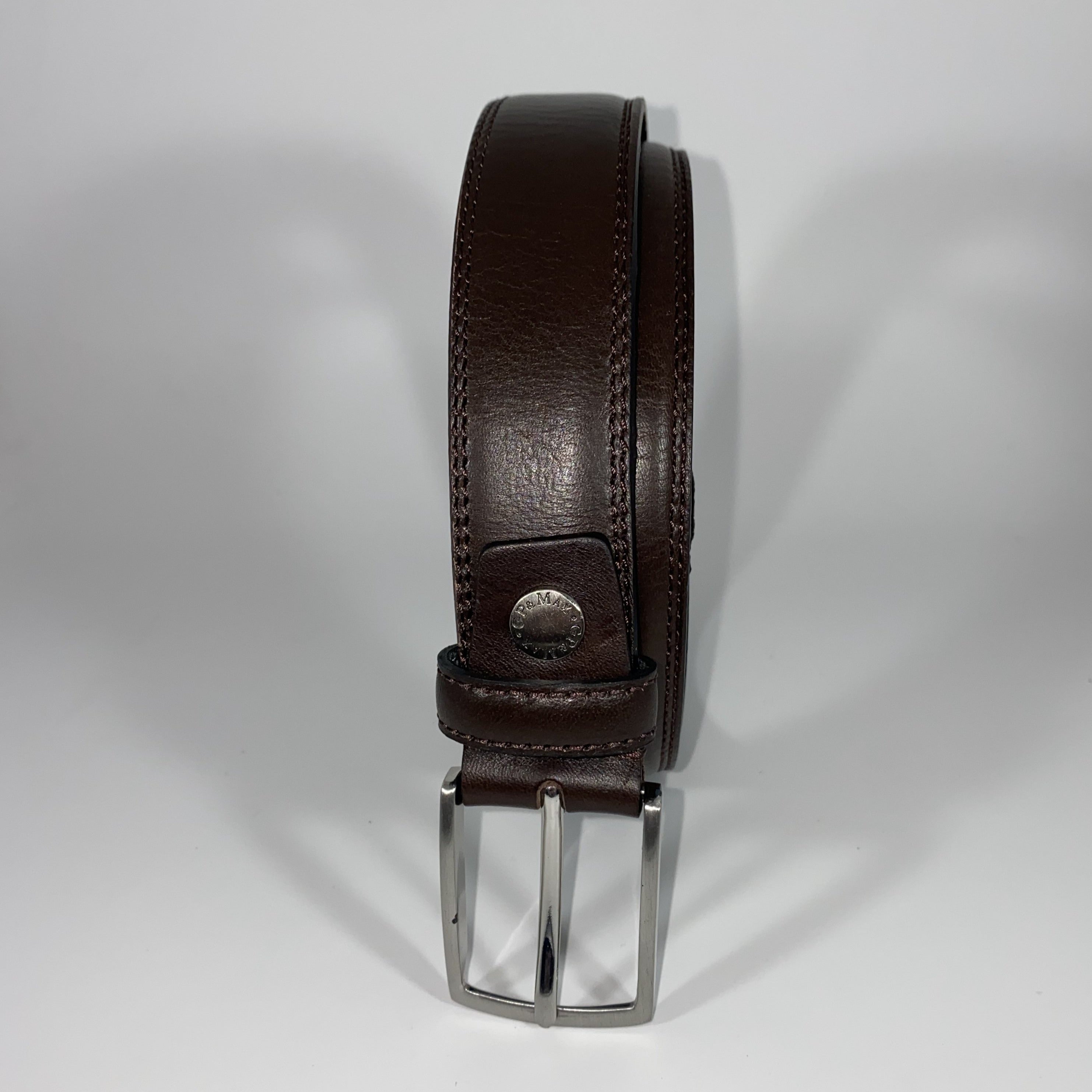 Cintura In Pelle 100% Made In Italy 5266/30