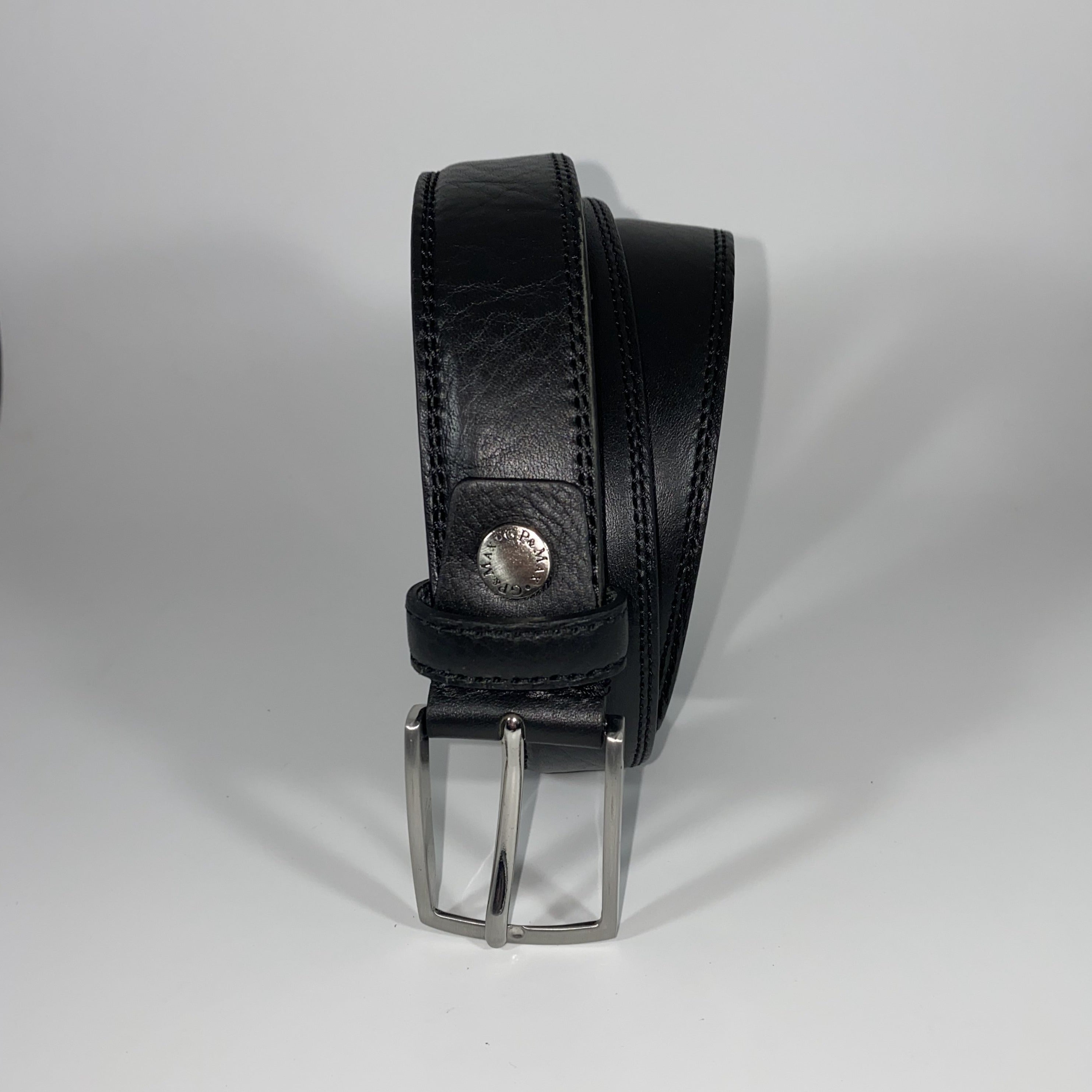 Cintura In Pelle 100% Made In Italy 5266/30