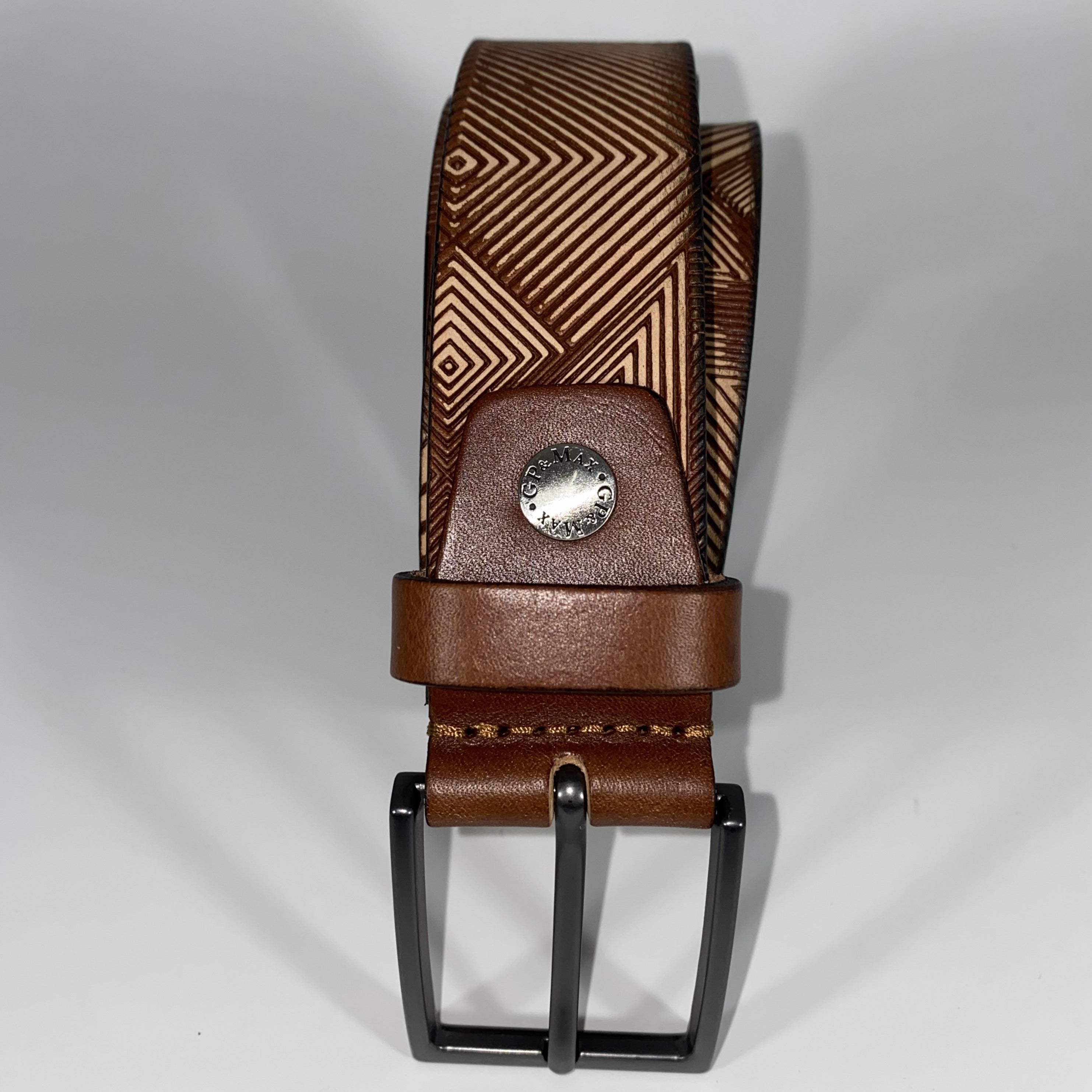 Cintura In Pelle 100% Made In Italy 5299/35